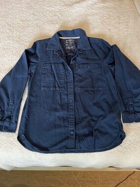Men's REI Cooperative Navy Button-Up Shirt